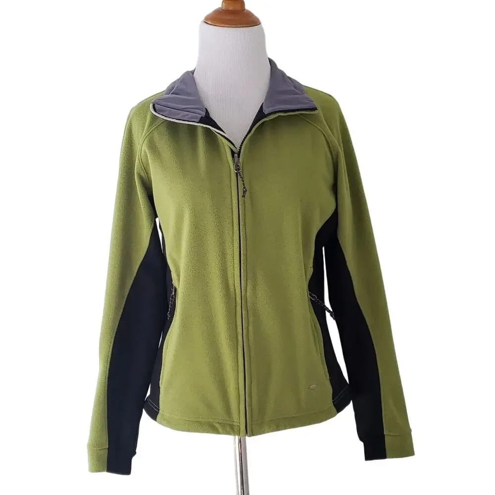 Mountain Hardwear Windstopper Full Zip Fleece Outdoors Granola Women Small